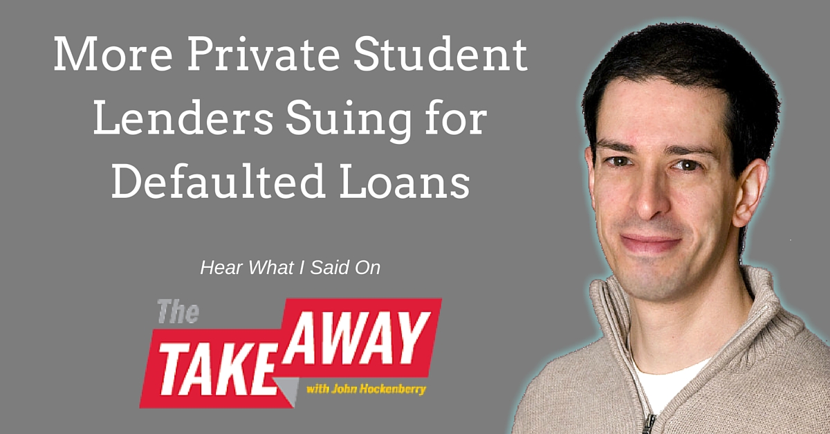 npr private student loan lawsuit interview